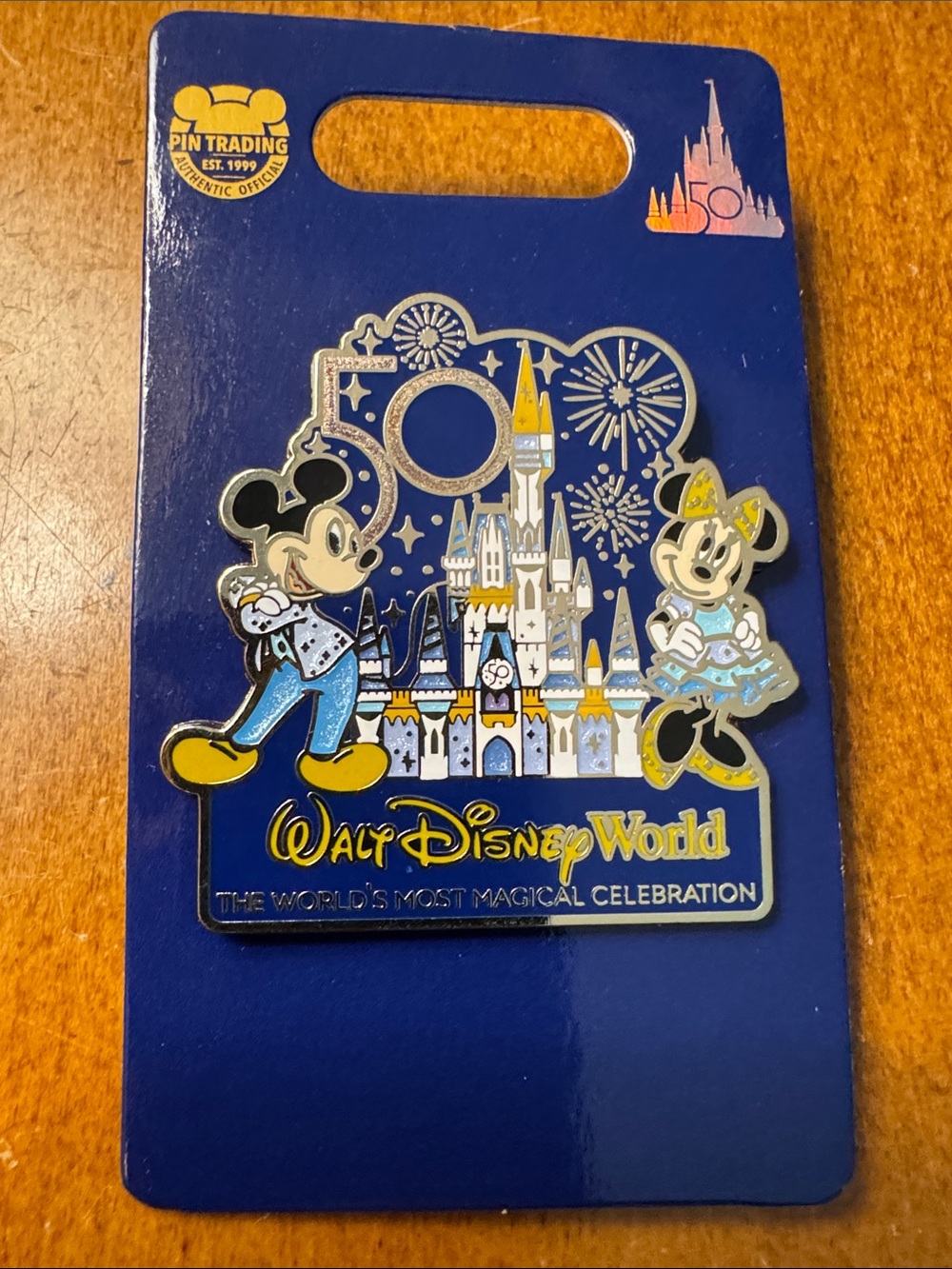 Walt Disney World 50th Anniversary Pin